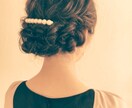 ヘアーアレンジを一緒に考えて提案します ヘアーアレンジをあなたの出来る範囲で提案します。 イメージ1