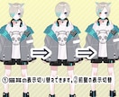 Vtuberモデル（IRIAM用も可能）制作します 短期間で可愛らしいVtuberモデル制作します！ イメージ10
