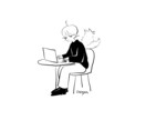 シンプルな手描きイラストを制作します AI生成ではなく、ご希望を伺いながら一点ずつ丁寧に描きます イメージ2