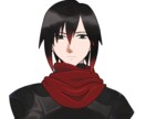 Vtuber・TRPG等立ち絵描きます 2Dイラストの立ち絵を作成します イメージ3