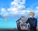 世界観のこだわったイラストを制作します 思い入れのあるオリジナルキャラクターを1枚絵に！ イメージ6