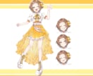 サムネイルやキャラシート、アイコンなど作成します ポップで明るい、可愛らしいイラストを作成します！ イメージ5