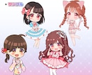 ちびかわ！デフォルメキャラのイラスト作成します 最短納期１日～2日で対応いたします。 イメージ2
