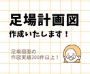 CADで足場計画図を作成します 現場監督経験アリのCADオペが足場図面のお手伝いします！ イメージ1