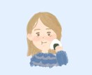 ふんわりゆるい雰囲気の似顔絵描きます アイコンなどに使えるイラストで自分のページを彩りませんか？ イメージ1