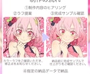 アイコン/Vtuber立ち絵/配信素材 描きます Pop&kawaiiイラストであなたの活動に彩りを✨ イメージ3