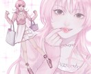 透明感のある立ち絵制作いたします 透明感リアルな立ち絵お描きします！RPG、動画用などなど！ イメージ2