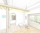 柔らかい雰囲気の手書きパースを描きます プレゼンで使える！優しい雰囲気のデジタル手書きパースです。 イメージ3