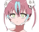 配信に使う人物イラスト描きます Vtuberさん、配信者さんに！カッコかわいいアイキャッチ イメージ2