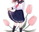 イラスト、デザイン、漫画なんでも描きます 女の子や少年、お花など優しい絵柄です。 イメージ2