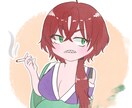 可愛いイラスト描きます ゆるふわな絵柄でアイコン、ヘッダー、サムネ、立ち絵描きます！ イメージ3