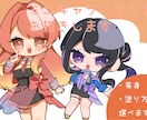 最短1日！かわいいミニキャライラスト描きます アイコンやサムネイルなど幅広くご使用いただけます イメージ1