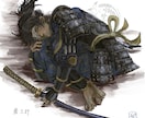 甲冑画をデジタルで精密にお描きします 実績あり/サムネ、装画、挿絵などお届けいたします。 イメージ2
