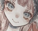 女性キャラクター限定‼️SNS等のアイコン描きます ロリータ系、メンヘラ系の女の子好きの方は是非！ イメージ5