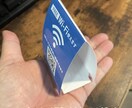 QRコード簡単登録 卓上POP Wi-Fi使えます 9色から選べるセミオーダー テーブルテント フリーWi-Fi イメージ6