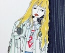 ファッショナブルで個性的なイラスト描きます アイコン、動画、グッズなど用途に合わせたオリジナルイラスト イメージ7