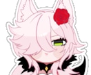 可愛くて少し癖のあるミニキャラ描きます 商用込！Vtuber活動者SNS・返礼品に最適！！ イメージ5