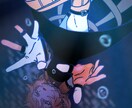 可愛い格好いいを提供します 魅力的で愛おしい、イラストを描かせていただきます！ イメージ1