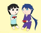 １〜３頭身のSDキャラクターを作成します アナログかデジタルか、質感の違いを選べます。 イメージ8