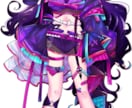 IRIAM イリアムの立ち絵・お着替え制作します ビビットで目を惹くIRIAM立ち絵を制作いたします！ イメージ2