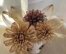 セレモニーの為の和洋アクセサリー作ります お好みのサイズとカラーデザインをリクエストしてください イメージ8