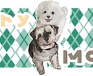 愛犬、愛猫のイラスト描きます 愛犬愛猫の思い出の瞬間をイラストで描いてお届けします イメージ2