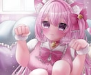 修正何度でも♡萌え系絵柄であなたのアイコン描きます 可愛い女の子のイラストが得意です！ イメージ1