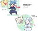 ゆるかわポップなキャラのイラスト描きます 動物・ファンタジー生物もゆるかわにしてやります！ イメージ4
