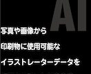 画像や写真からイラストレーターデータを作成します 現役実務経験者が手作業で丁寧にトレースします！！ イメージ1