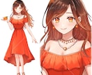 一枚絵・動画・グッズ用イラスト描きます 綺麗・かわいいを大切に！幅広い用途でイラストをご提供します イメージ3