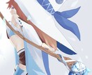 美麗なオリジナルイラストを描きます あなたのイメージするオリジナルキャラを壁紙やアイコンに！！ イメージ6