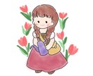 ほんわかイラスト作成します ポスターやブログの挿し絵にご活用ください イメージ2