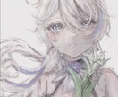 目を引くイラスト描きます 目を引く厚塗り風のイラスト描きます！ イメージ1