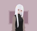 シンプルで綺麗なイラストを作成します 追加料金なし◎個人Vtuberさん向け！アイコンなどにも イメージ2
