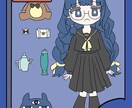 フィギュア化3頭身描きます かわいい、グッズにもおすすめです イメージ3