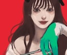 厚塗り多用途SNSアイコンイラスト早期納品します 高クオリティ厚塗りで目を引くかっこいい＆かわいい、闇可愛い イメージ6