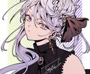 SNSアイコンお描きします パキッと影のある見映えするアイコン！ イメージ1