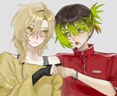 歌ってみたイラスト等　サムネなども描けます パンクな世界観ピアスなどカッコいいイラストが得意です‼️ イメージ3