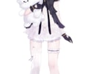 可動域豊かで唯一無二なVtuberをお創りします 体XYZカスタム可能な理想のお姿を可愛くお届けしたいです イメージ7