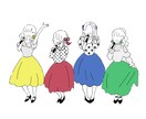 使いやすくシンプルなイラストを描き(似顔絵可)ます シンプルだけどかわいい、使いやすい イメージ2