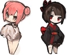 アイコン作成いたします デフォルメ系のイラストがお好きな方に イメージ1