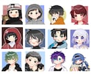 SNSの可愛いアイコンイラストを描きます 商用利用可！サムネイル等にもご利用いただけます！ イメージ3
