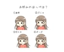商用OK！シンプルなイラスト描きます SNSやブログ等でアイコンとしてお使いいただけます！ イメージ4