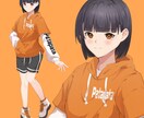 キャラクターデザインします 全身立ち絵が基本料金です。その他追加できます。 イメージ1