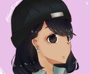 ＳＮＳアイコン描きます オリジナル、女の子のイラスト･:*+. イメージ2