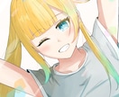 アニメ調のイラストを作成します 可愛い女の子のアイコンを描きます イメージ4