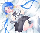 イラスト作成、アイコン、立ち絵、一枚絵を描きます 女の子キャラを描きます。バストアップから全身まで イメージ2
