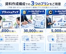 プロが仕上げる！相手を動かす資料を代行作成します 年間100以上の資料を作るプロにお任せください！ イメージ5