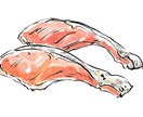 筆ペンでいろいろかきます 筆ペンと水彩で味のある絵や文字をおかきします イメージ7