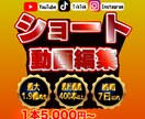 最高1.9億再生！ショート動画のプロが編集します 大手TikTokコンサルで得たノウハウで最高の動画をあなたに イメージ1